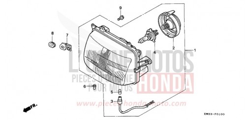 PROJECTEUR NX2502L de 1990